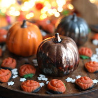 Ceramic Autumn Pumpkin Ornament