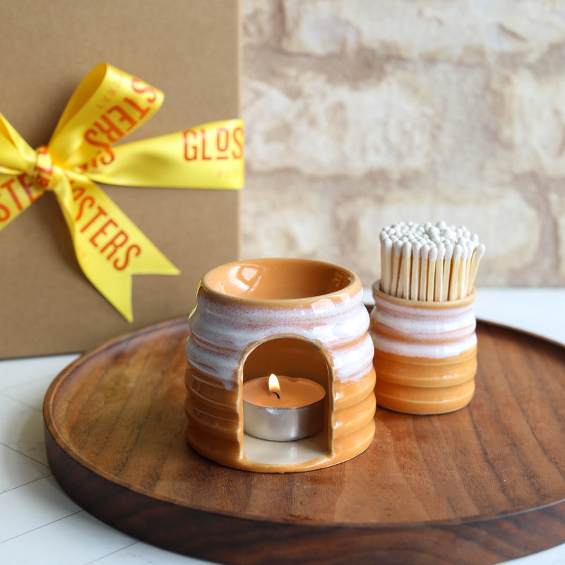 Honeycomb Wax Burner Gift Set from Glosters.