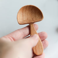Wooden Mushroom Spoon/ Scoop small